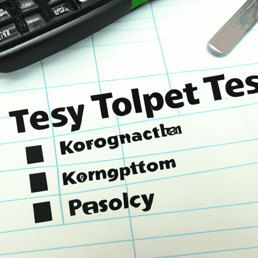 What are the key product categories of test?