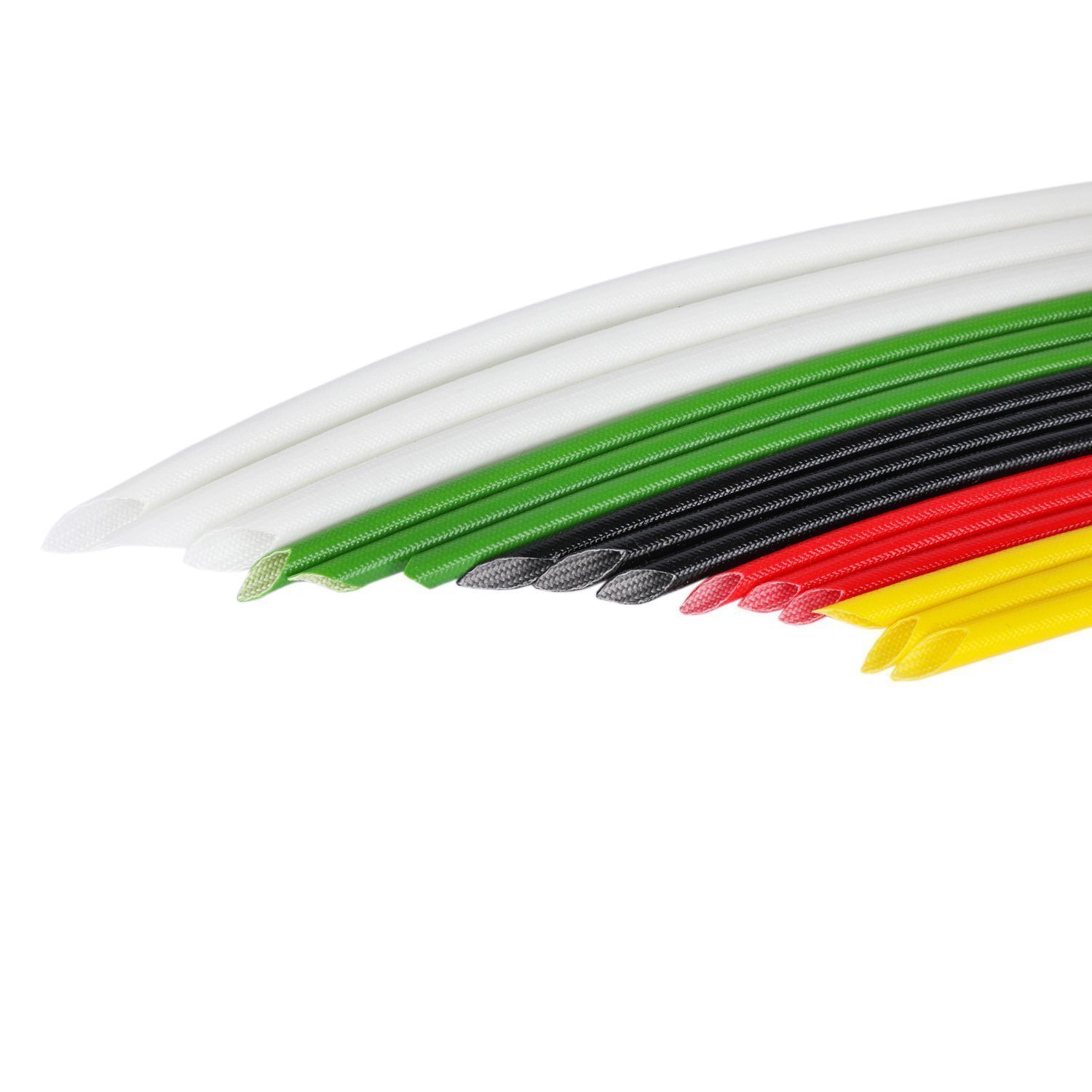 What are the mainstream models of Glass fiber high -stick silicon rubber sleeve?